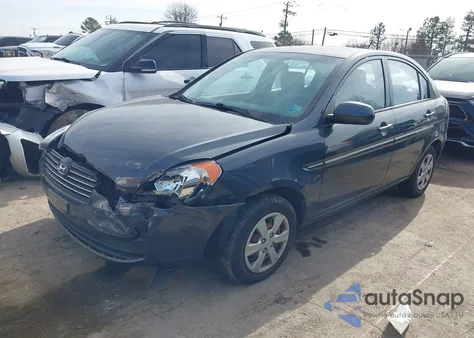2010 Hyundai Accent Gls из США, поврежденный, VIN KMHCN4AC8AU427883